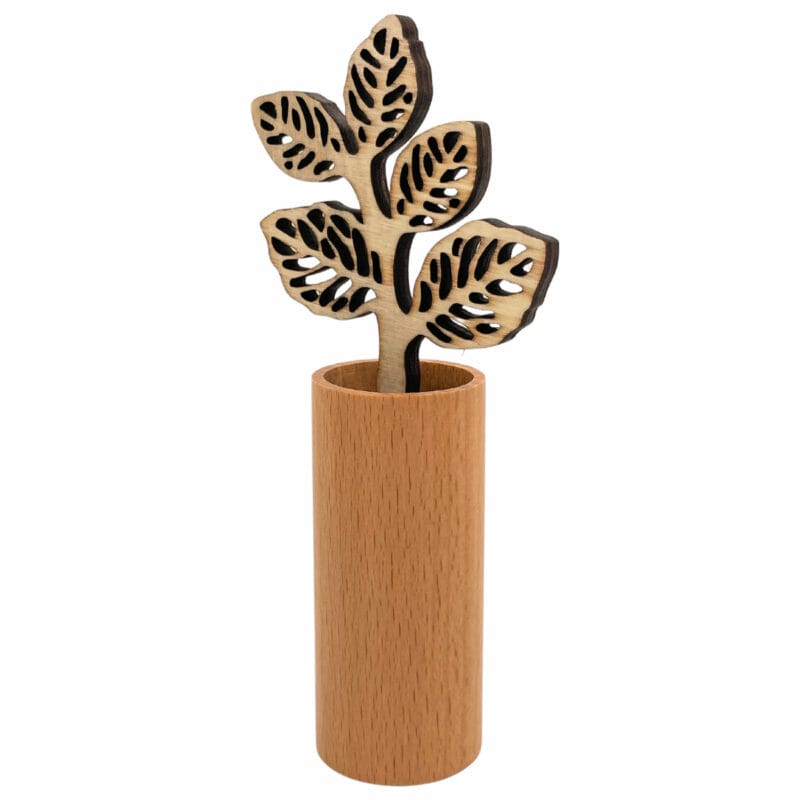 Diffuseur Arbre en Bois – Base en chêne et arbre en pin.